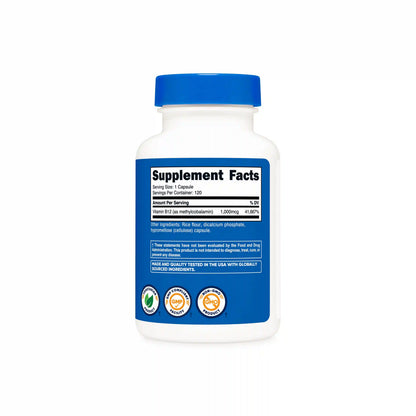 Nutricost Vitamin B12 Capsules