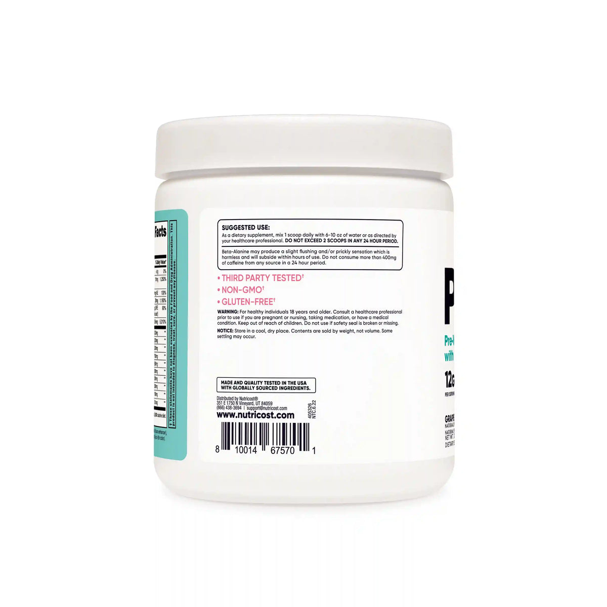 Nutricost Pre-Workout For Women Powder