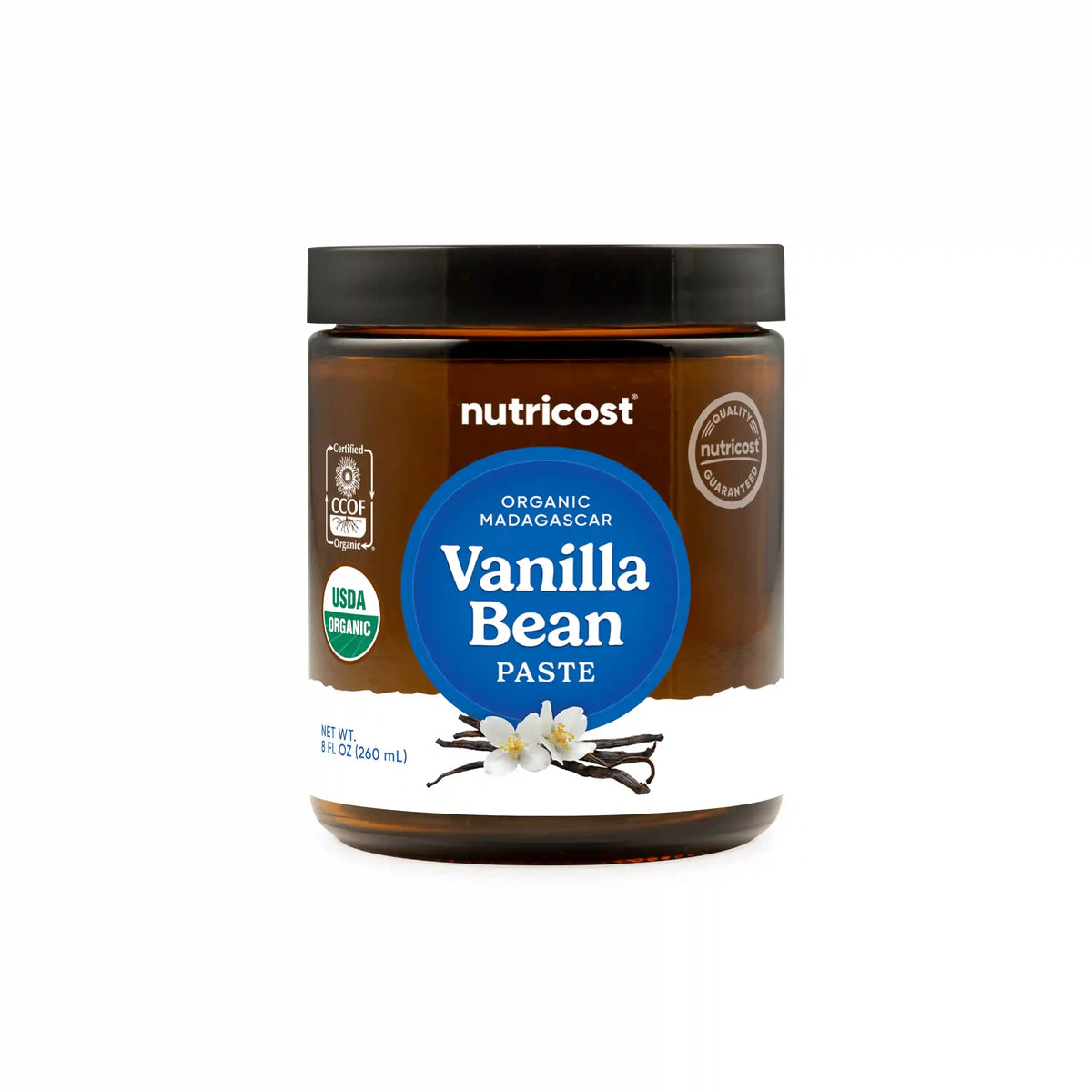 Nutricost Organic Madagascar Vanilla Bean Paste