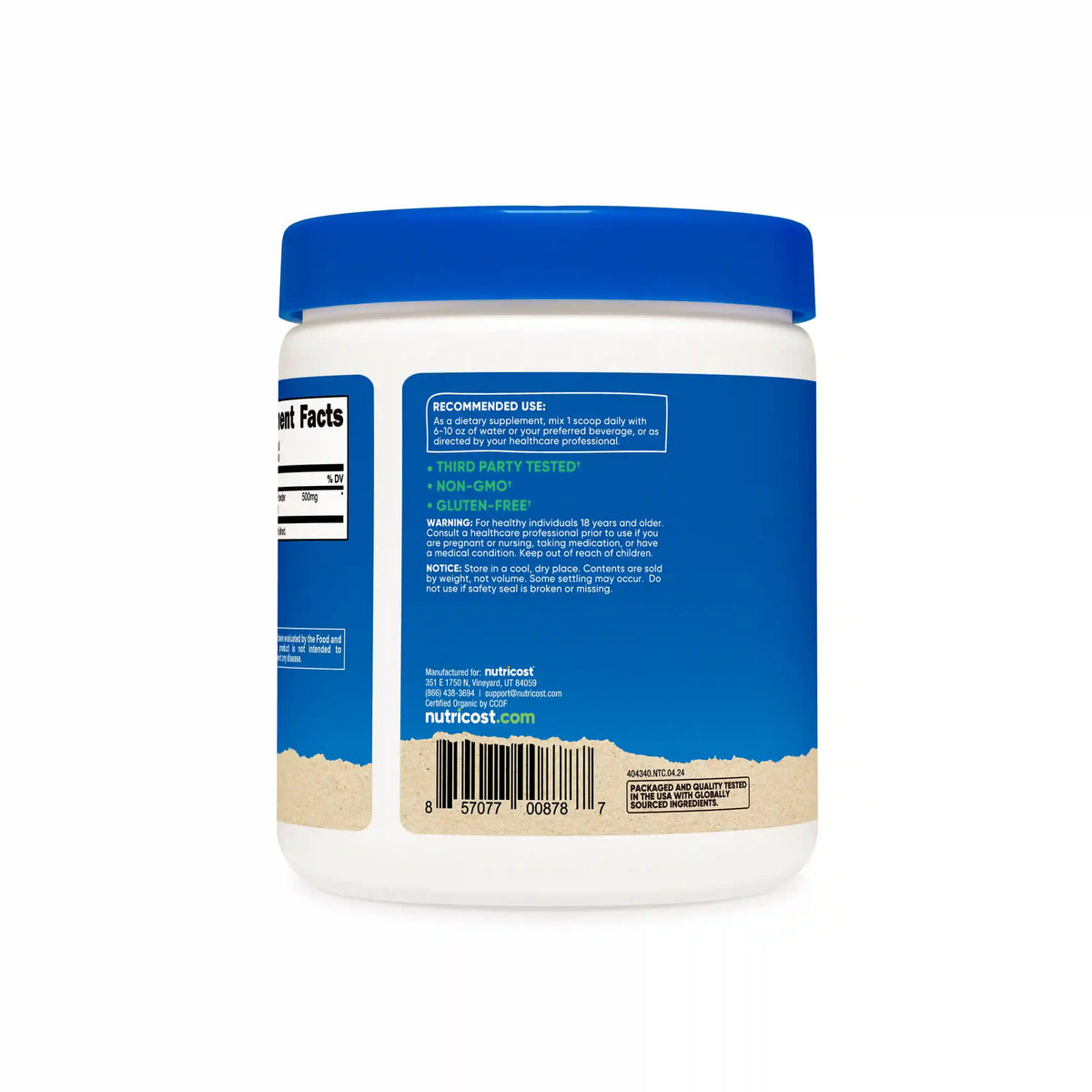 Nutricost Organic Mucuna Pruriens Powder