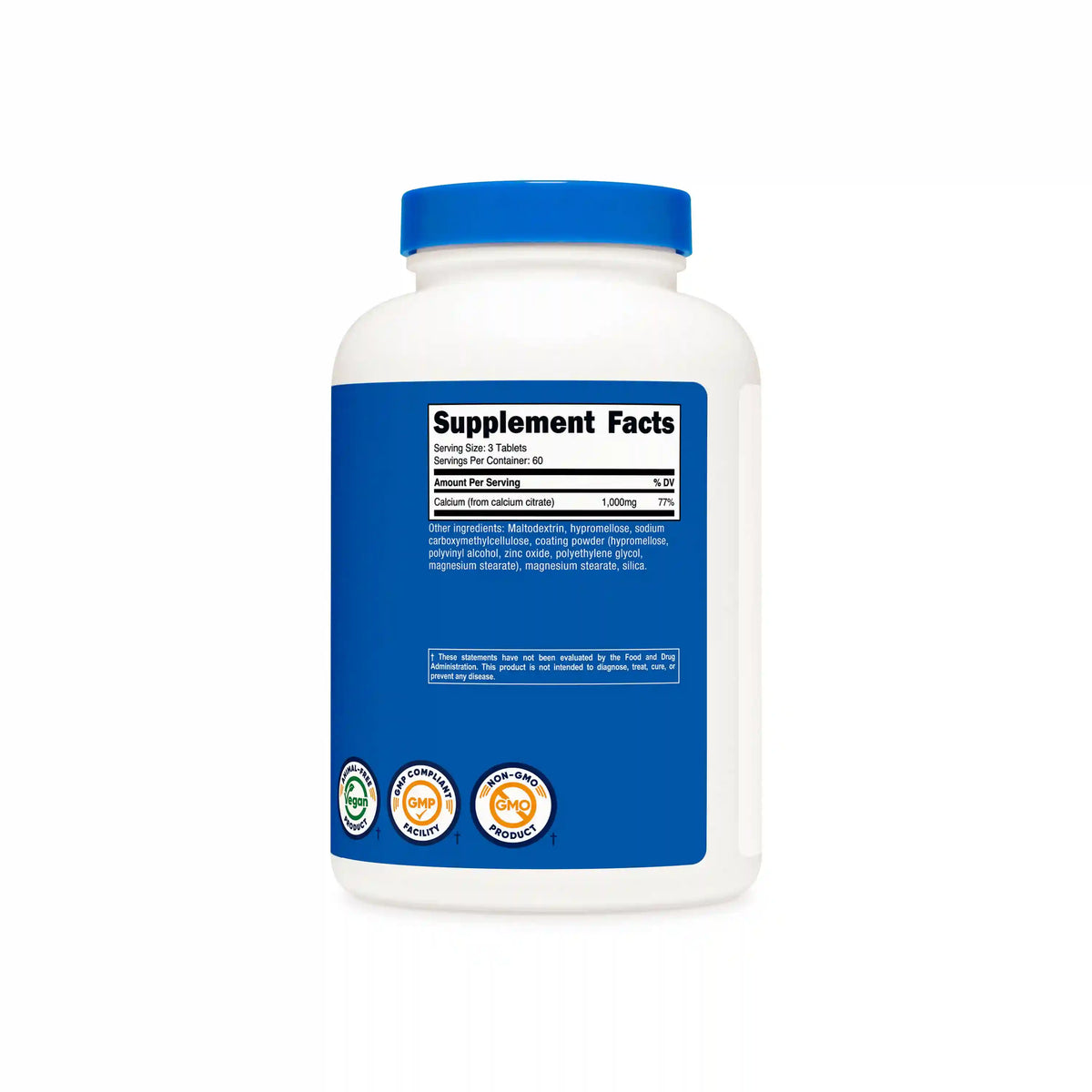Nutricost Calcium Citrate Tablets