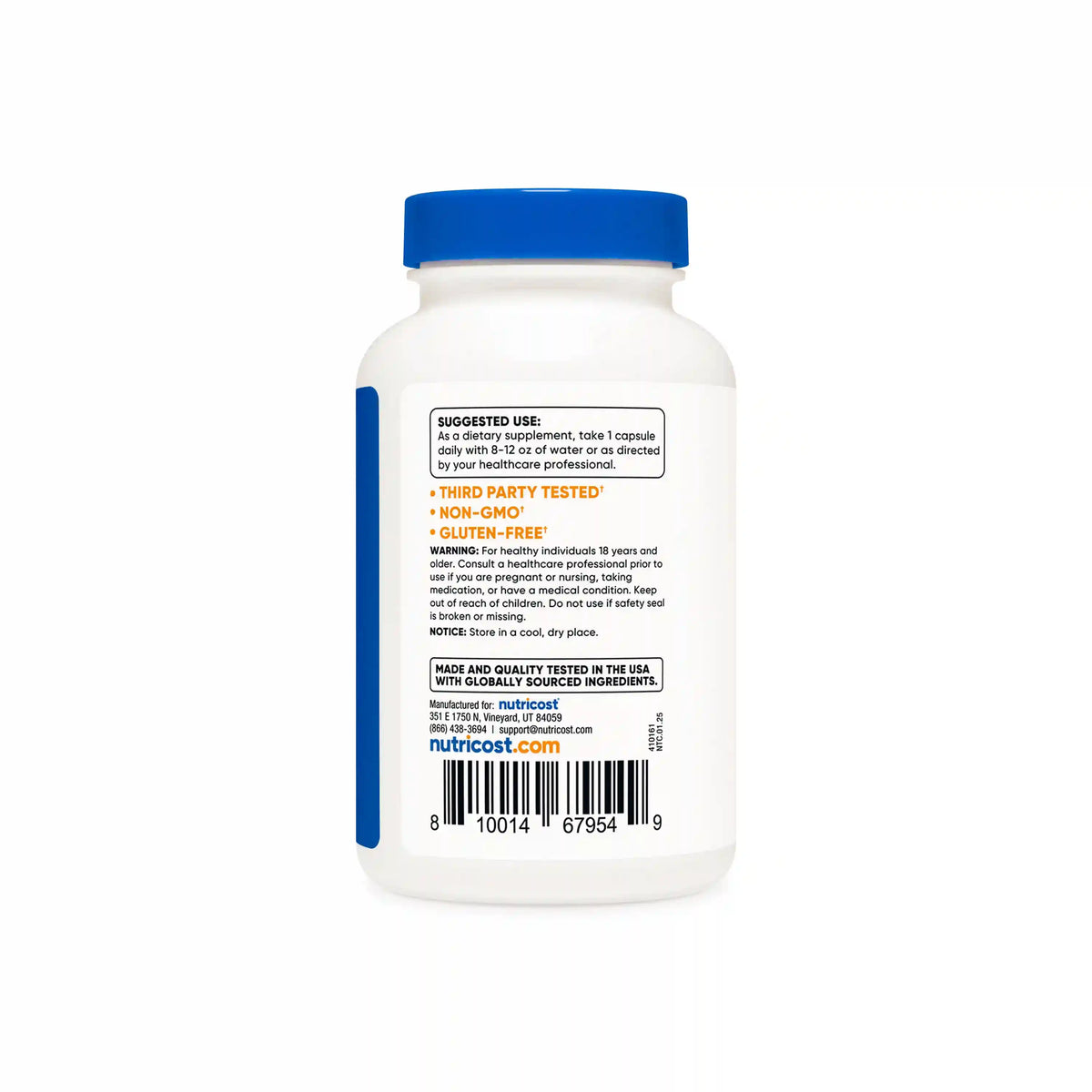 Nutricost Vitamin B1 Thiamine Capsules