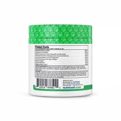 Nutricost Pets Hip & Joint Support [60 Chews] [Beef]