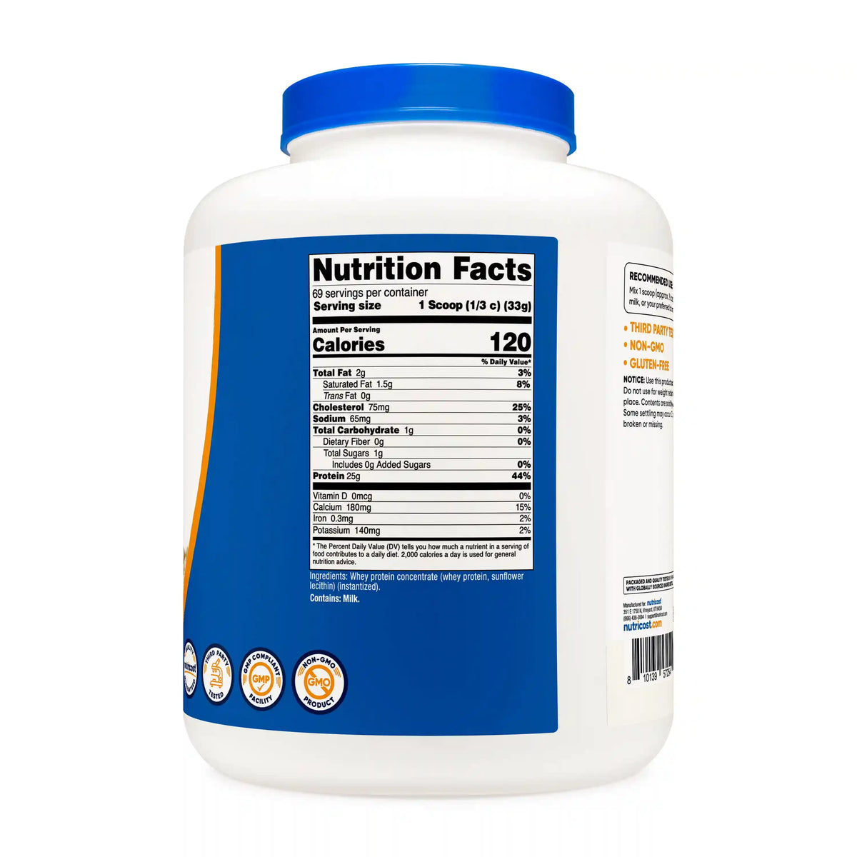 Nutricost Whey Protein Concentrate Powder