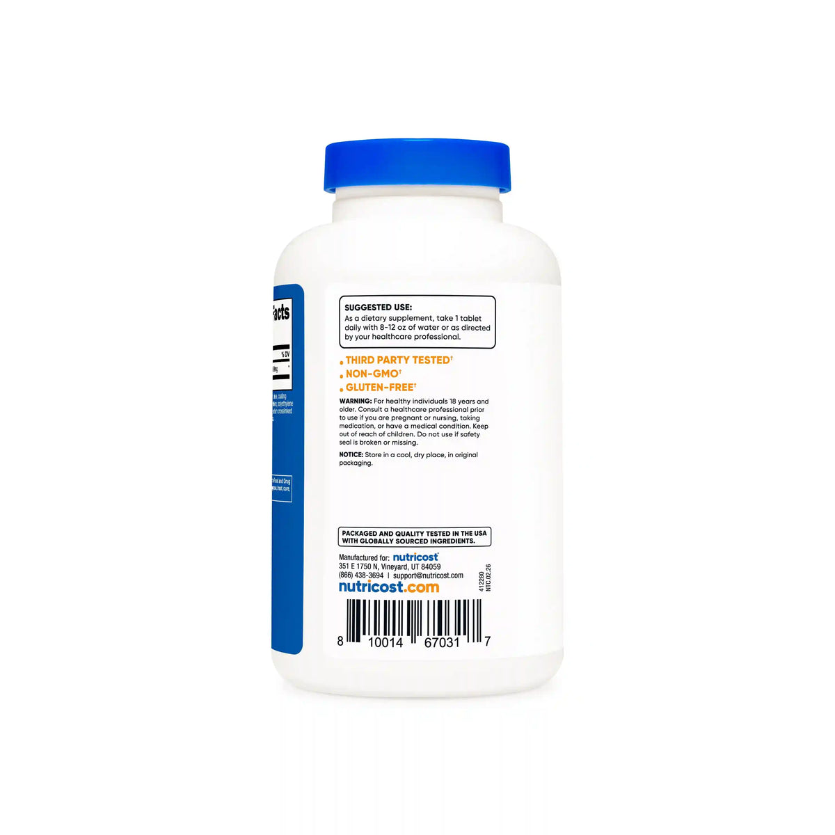 Nutricost L-Arginine Tablets
