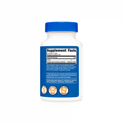 Nutricost Chromium Picolinate Tablets