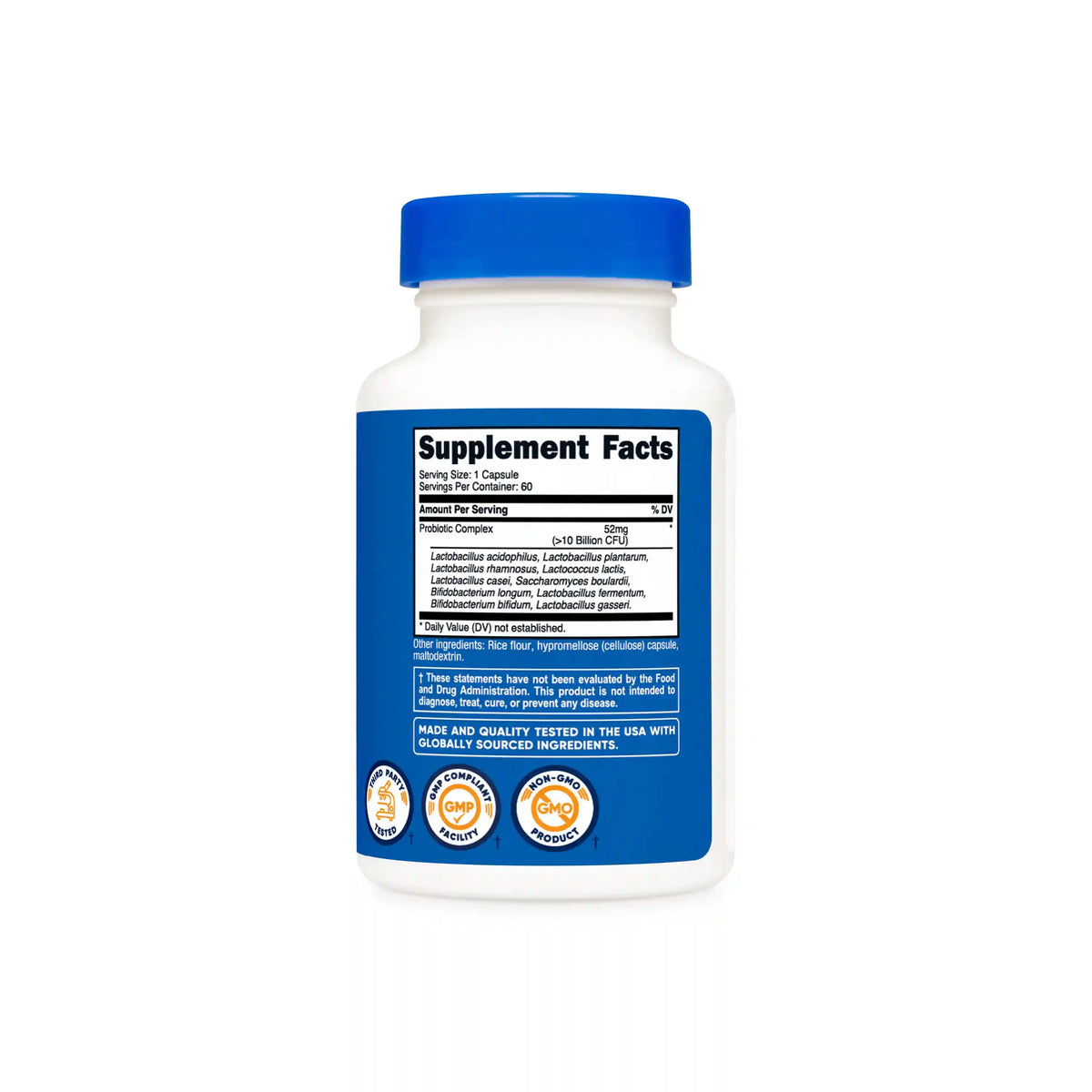 Nutricost Probiotic Complex Capsules