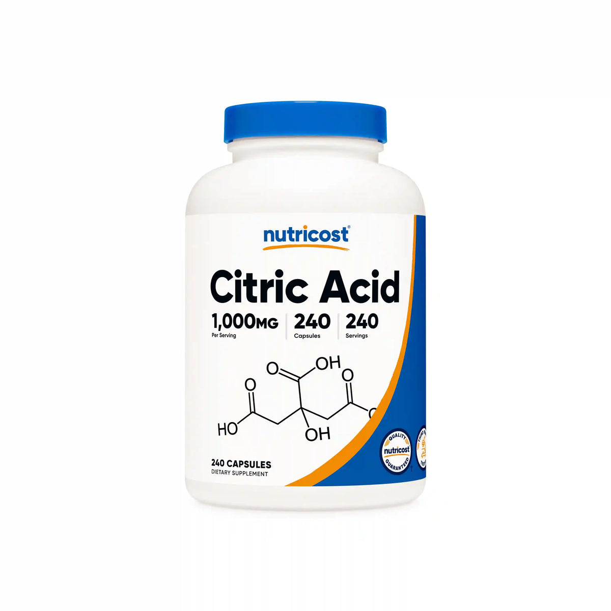 Nutricost Citric Acid Capsules