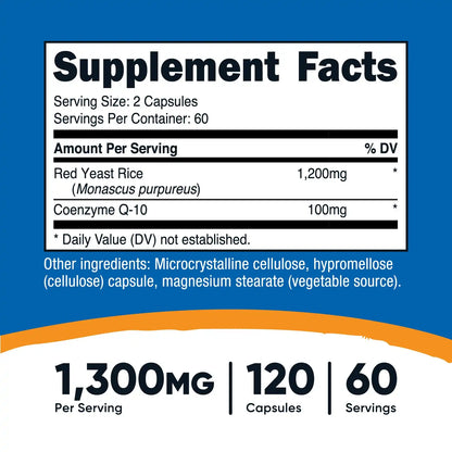 Nutricost Red Yeast Rice with CoQ10
